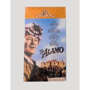 The Alamo John Wayne Chill Wills VHS Restored Directors Cut MGM Home Video